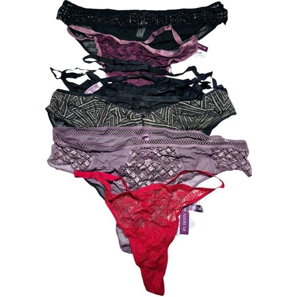 Lot of 6 Adore Me Assorted Style Panties NWT Women's Size 3x - Picture 1 of 9